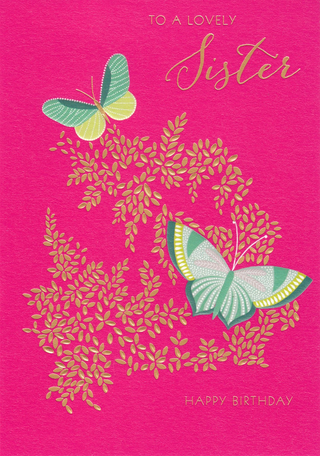 Sara Miller: Sis Birthday Btrflies