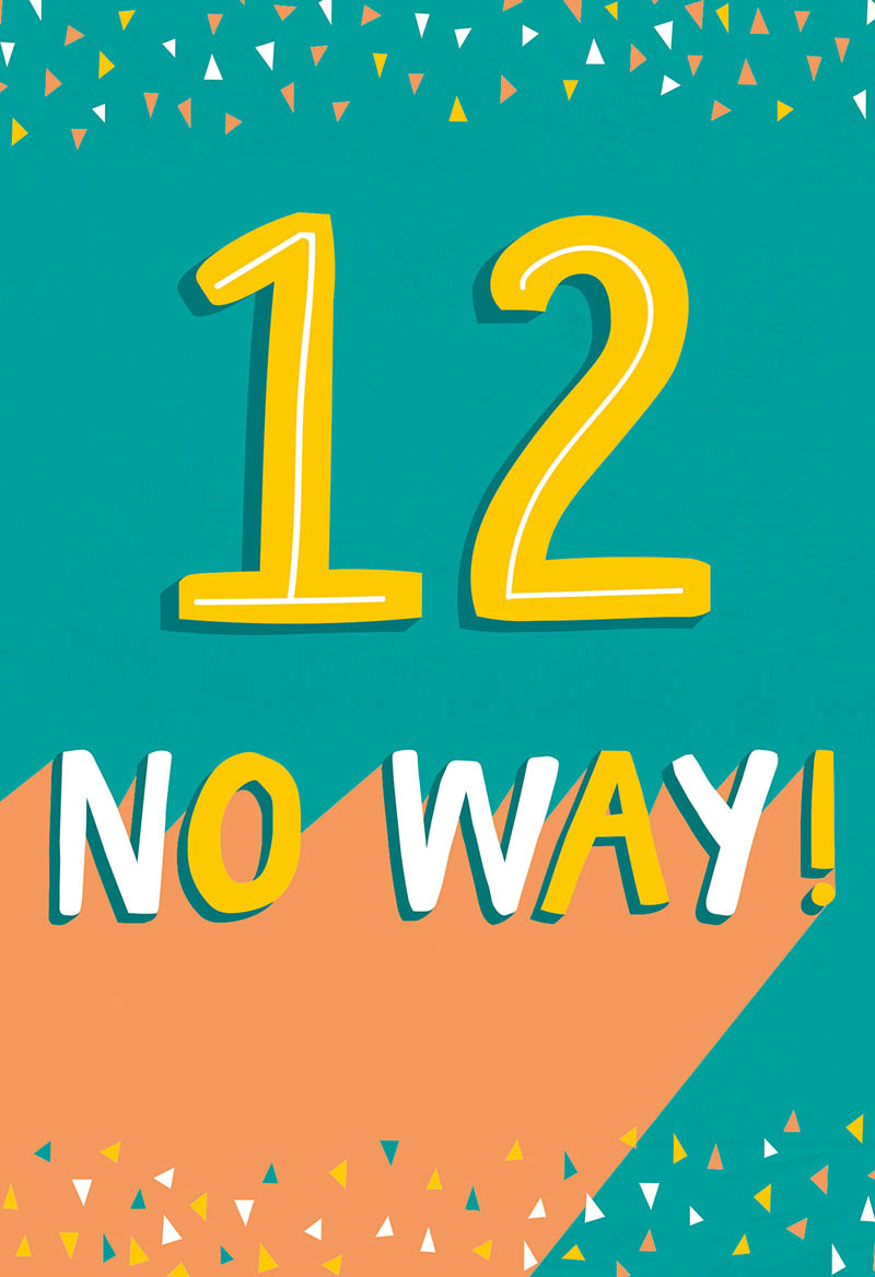 Half Full: Age 12 Boy No Way