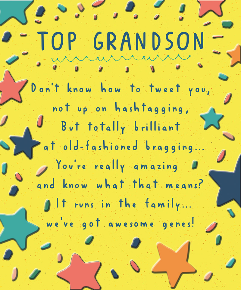 Poeticool: Top Grandson Yellw Txt