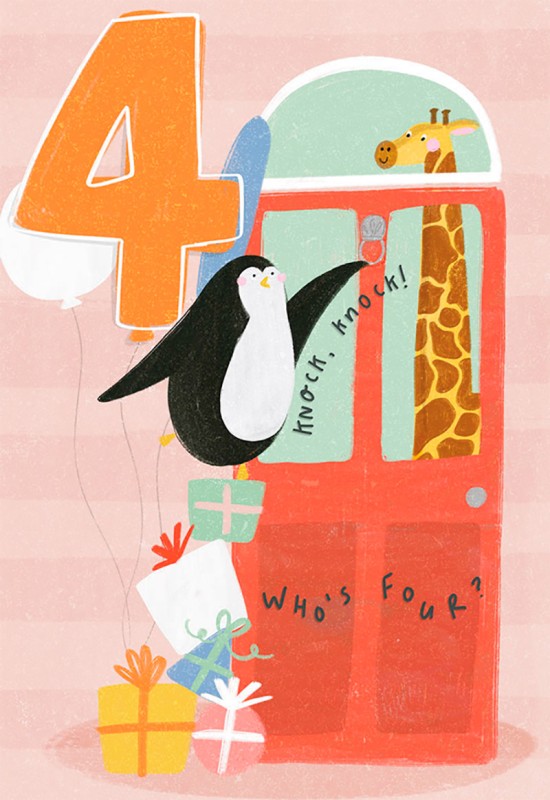 Age 4 Girl Penguin