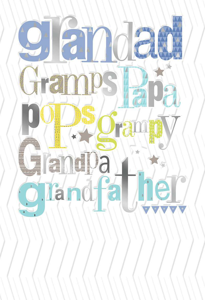 Birthday Grandad Text