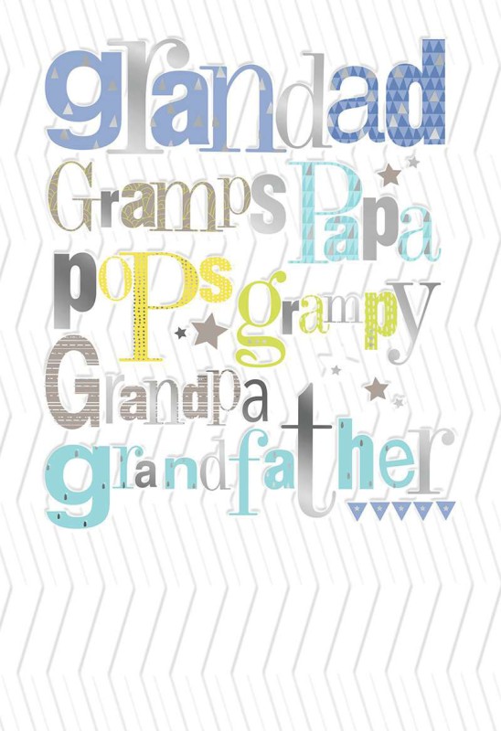 Birthday Grandad Text