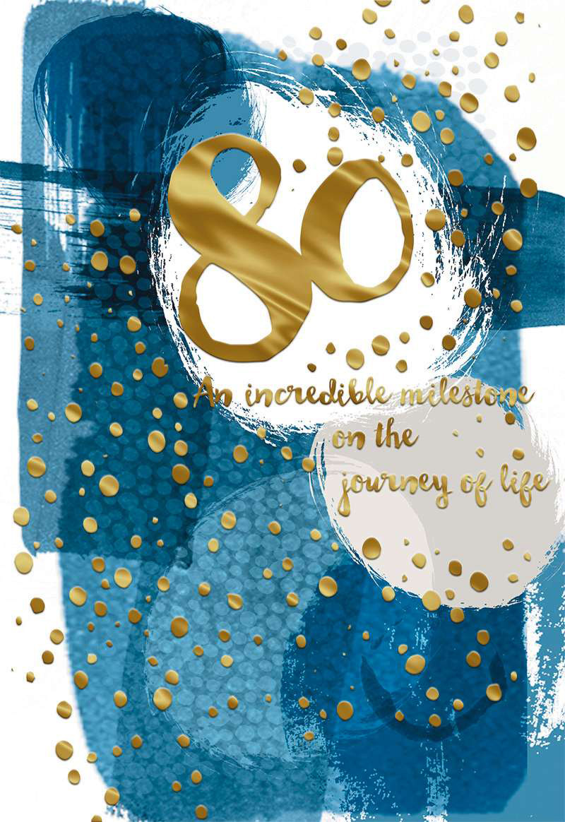 80Th Birthday Incred Milestone