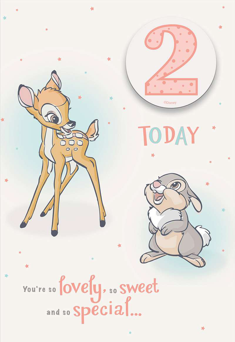 Disney: Age 2 F Bambi Bugs