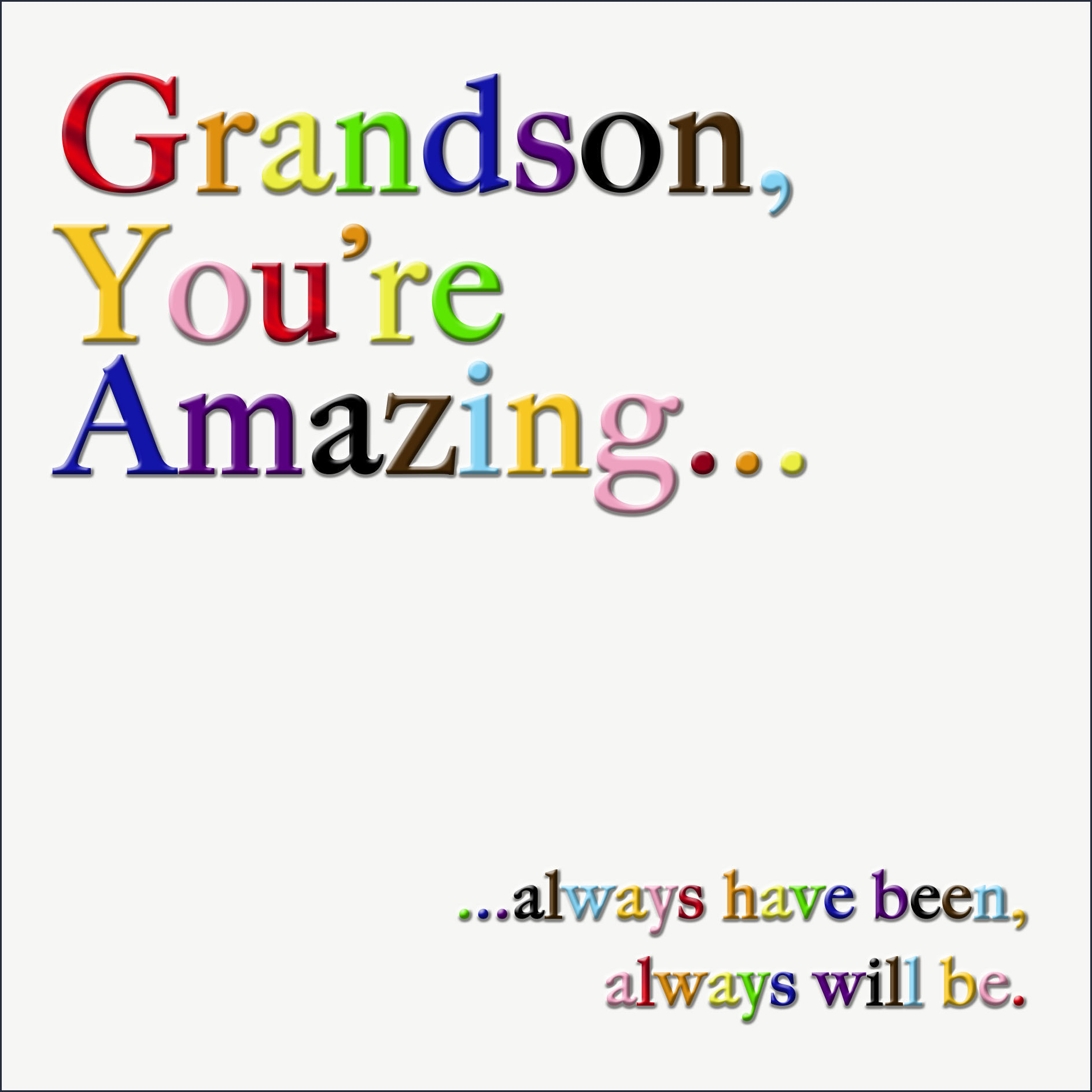 Raise The Flag: Grandson Birthday