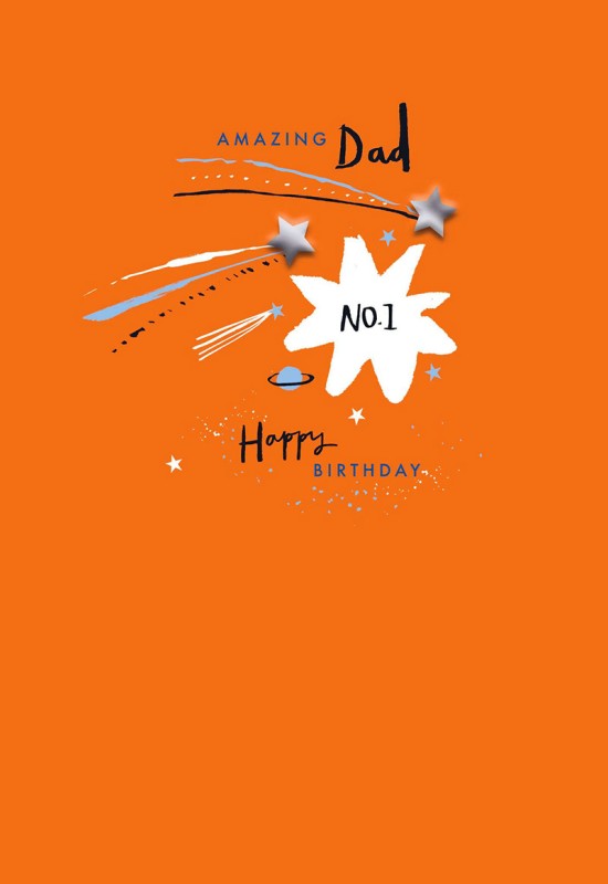 Birthday Dad No 1 Amazing Dad