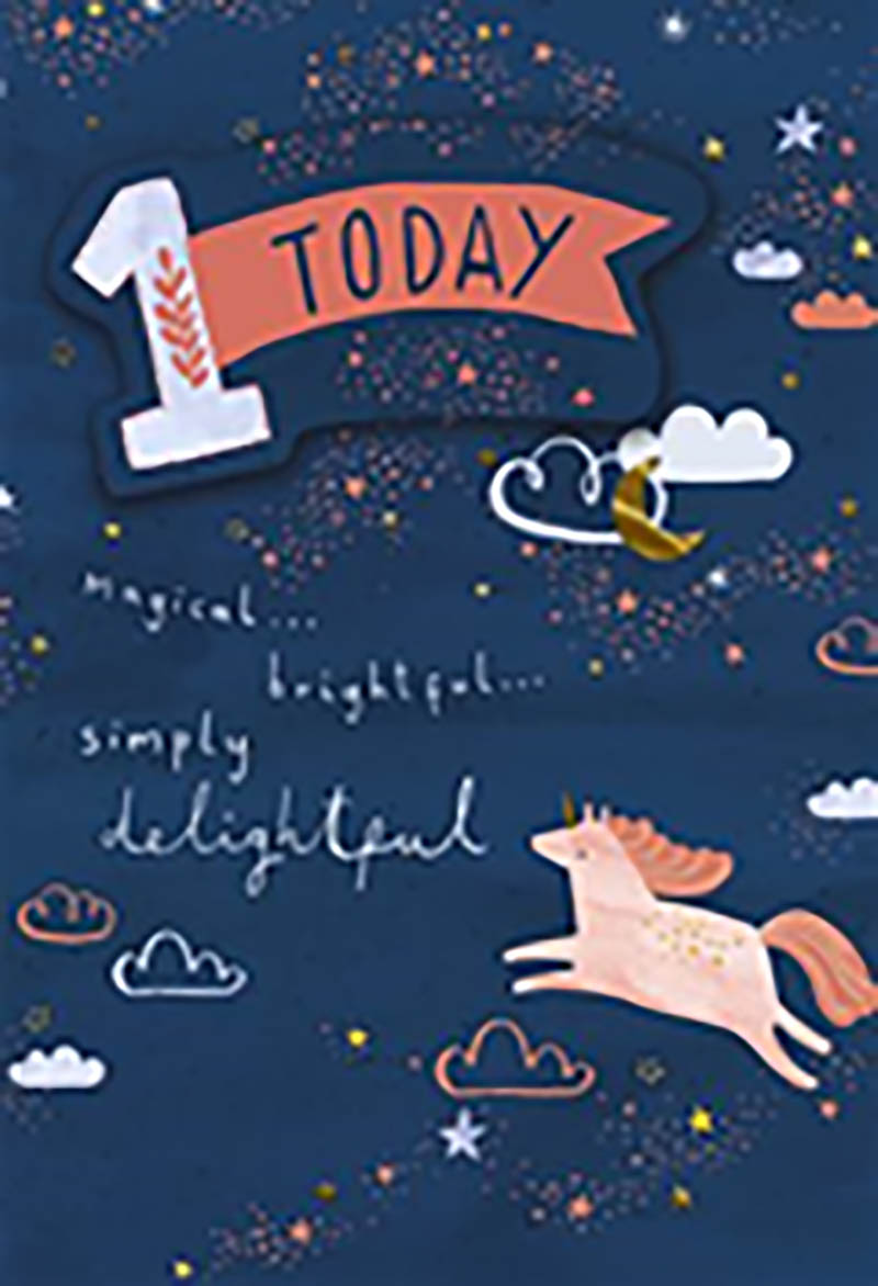 Wishing Line: Age 1 F Unicorn