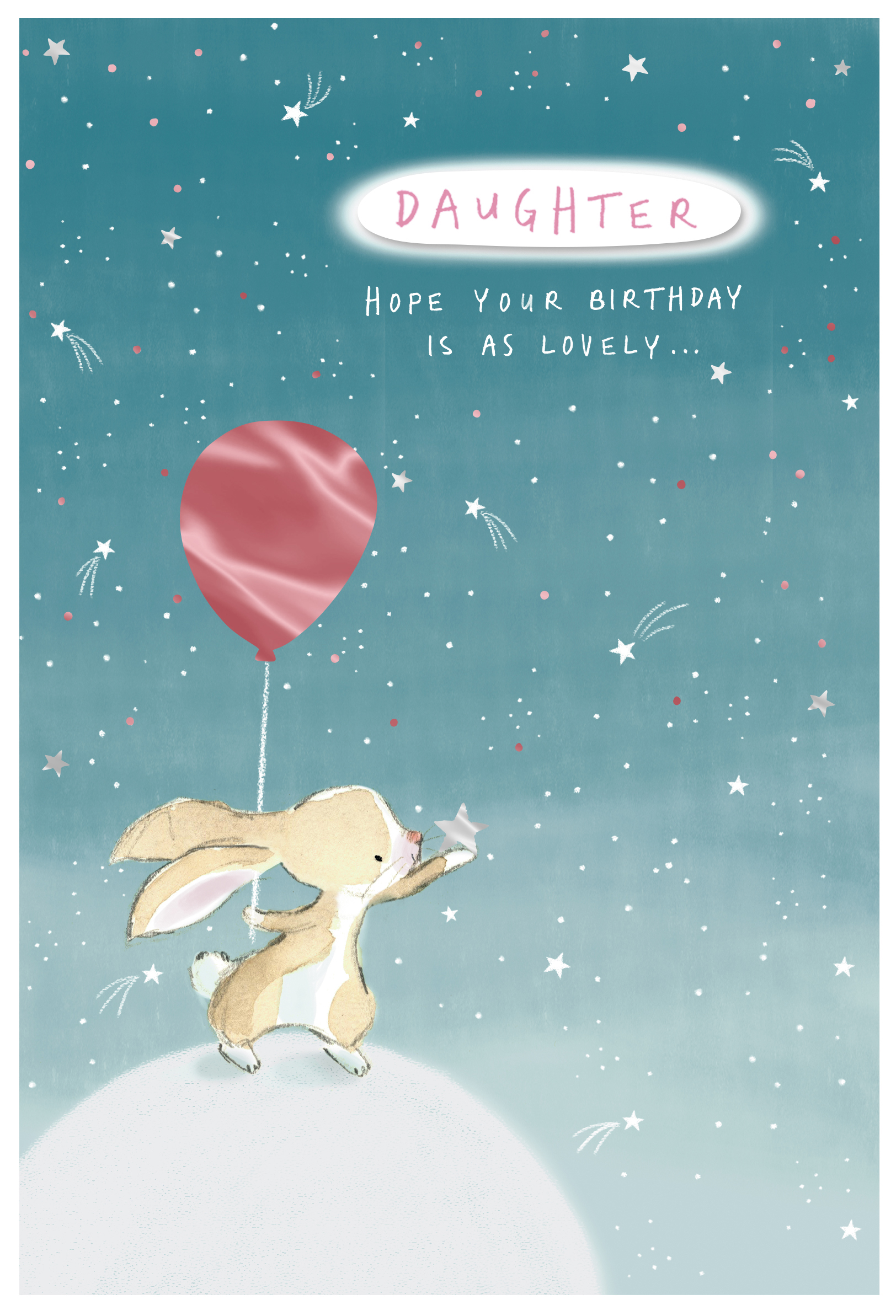 Daughter Birthday Lovely Bunny