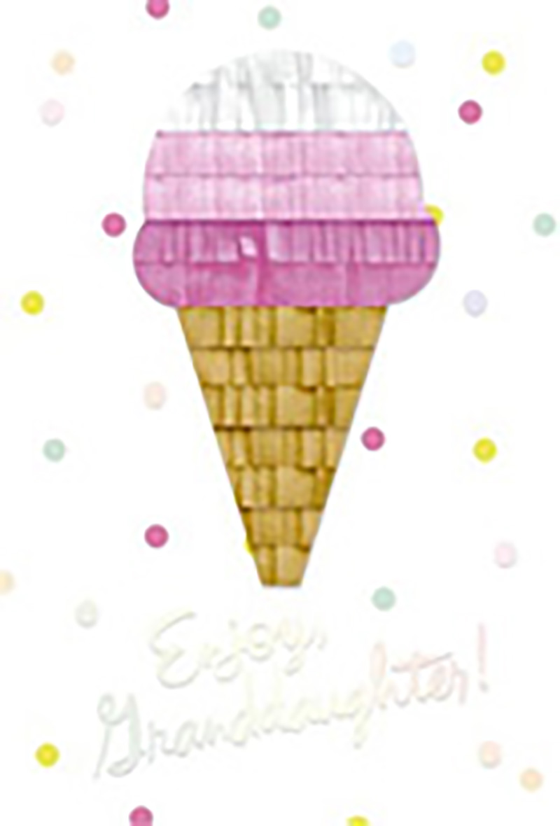 Granddaughter Birthday Icecream