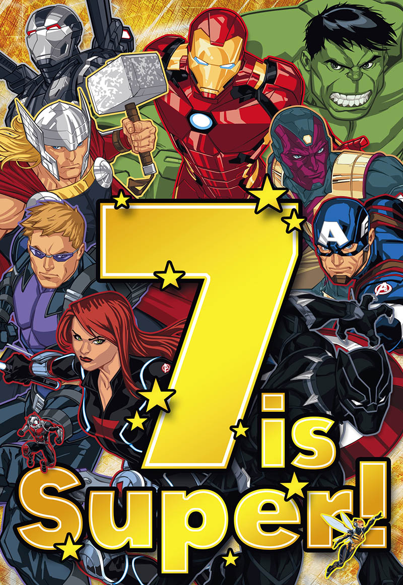 Avengers: Age 7 M Superheroes