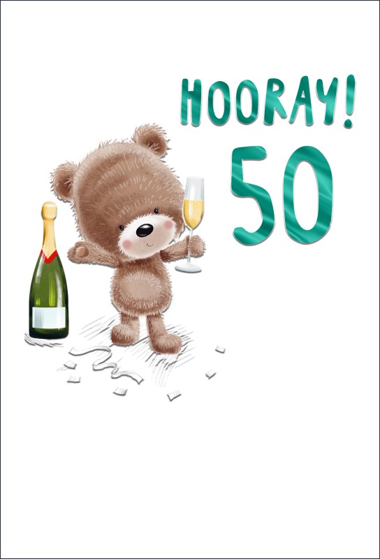 Pawprints: Age 50 Fem Teddy