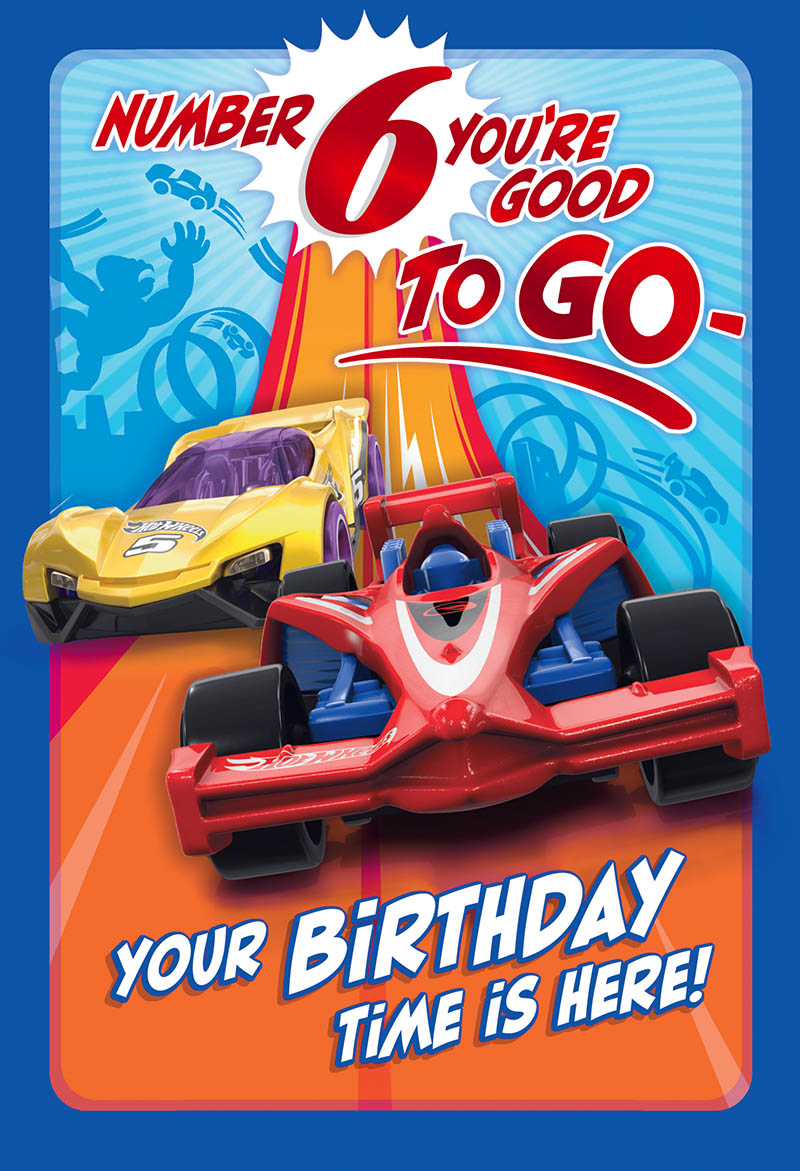 Hotwheels: Age 6 M Good To Go