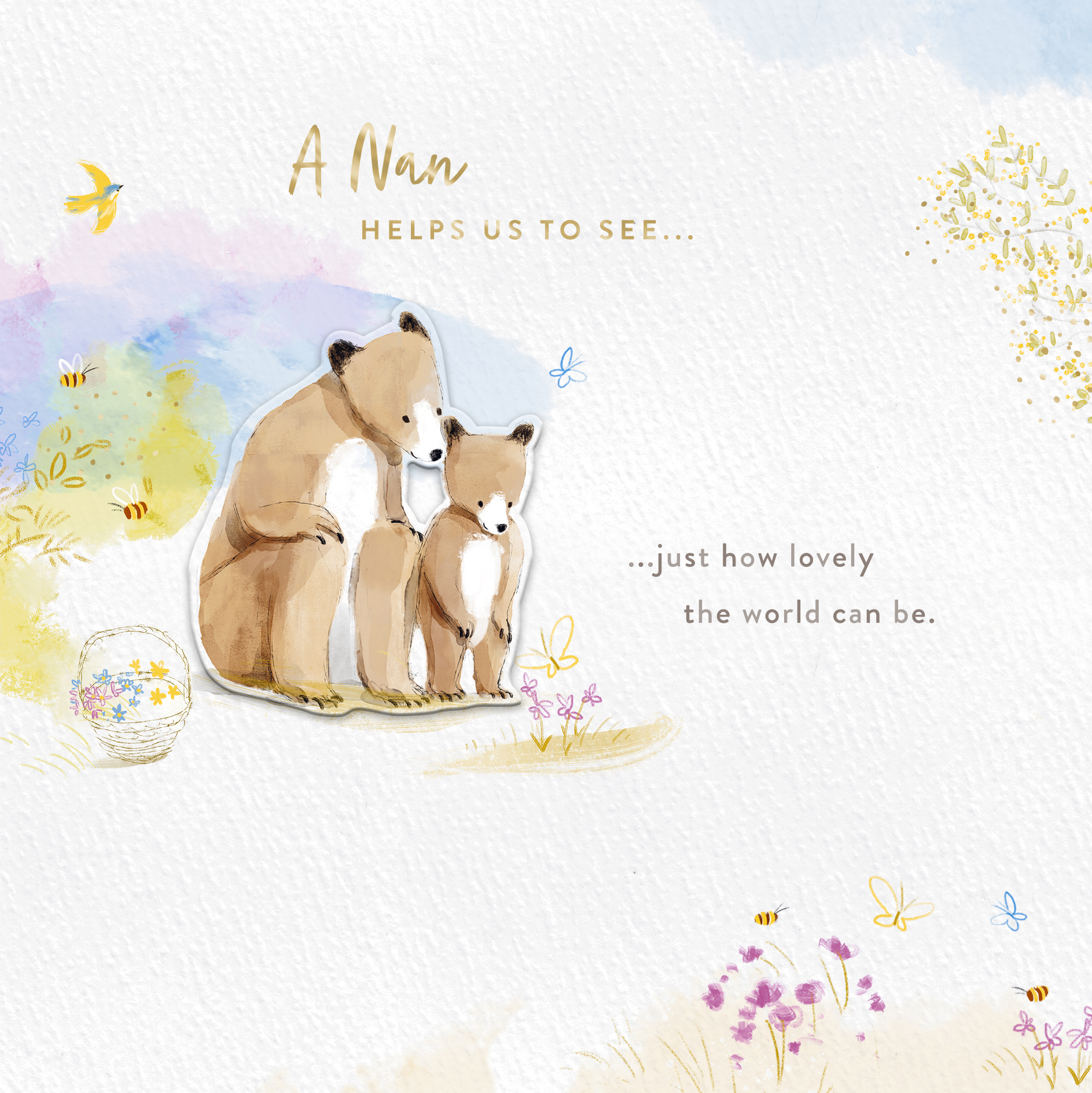 Speckled Wood: Nan Birthday Bears
