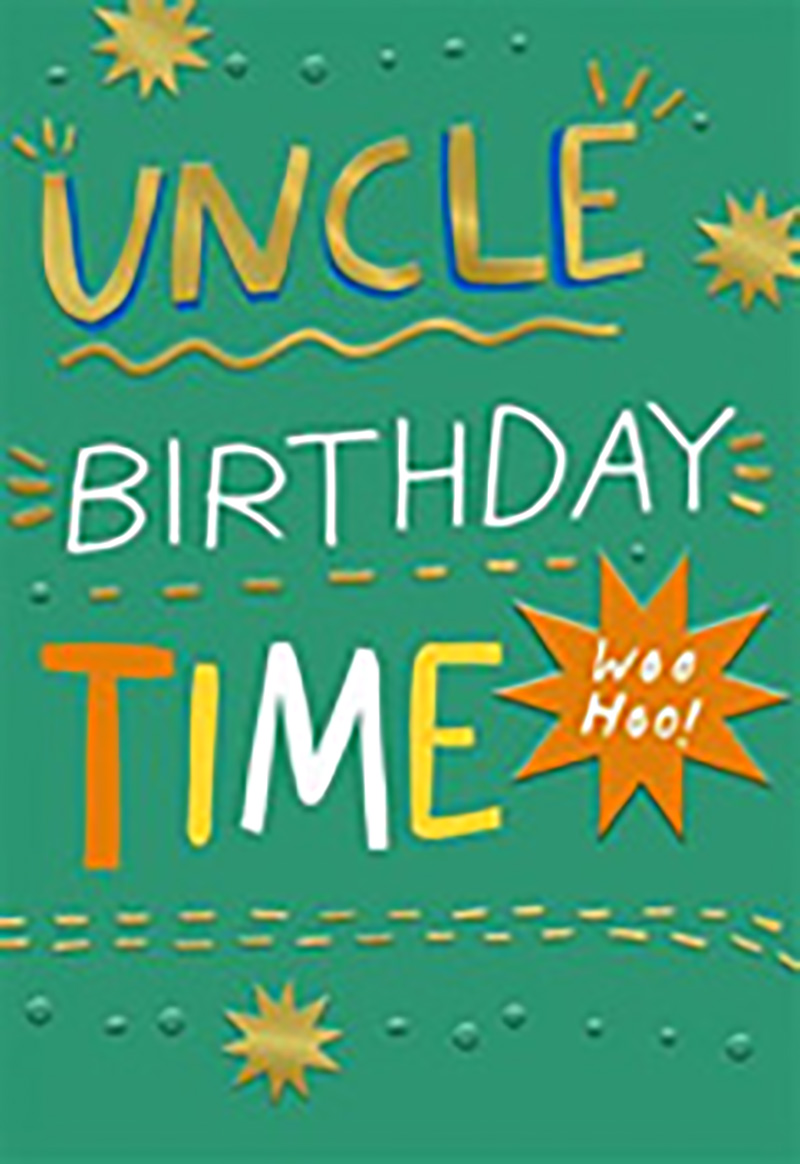 Mood Booster: Uncle Birthday Time