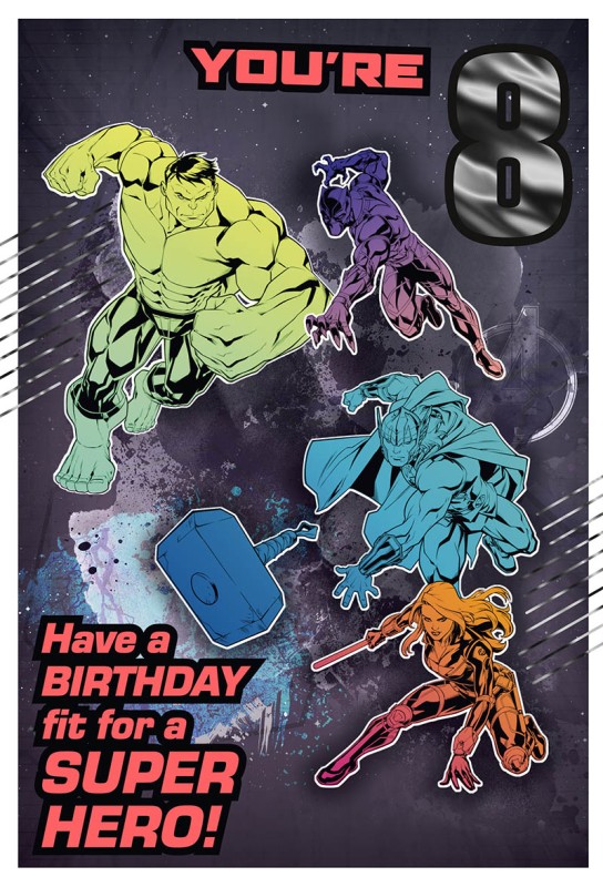 Avengers: 8Th Birthday Superhero