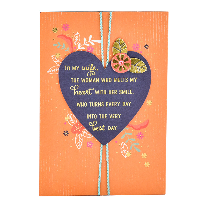 Wife Birthday Heart Attach