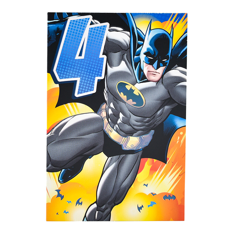 Juvenile Age 4 Boy Batman