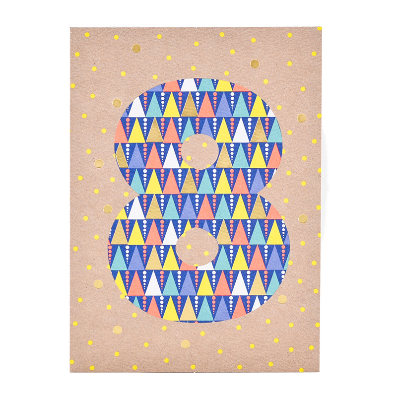 Juvenile Age 8 Girl Geometric