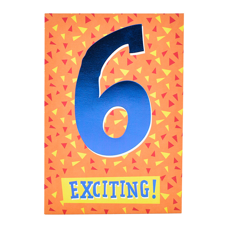 Juvenile Age 6 Boy Exciting
