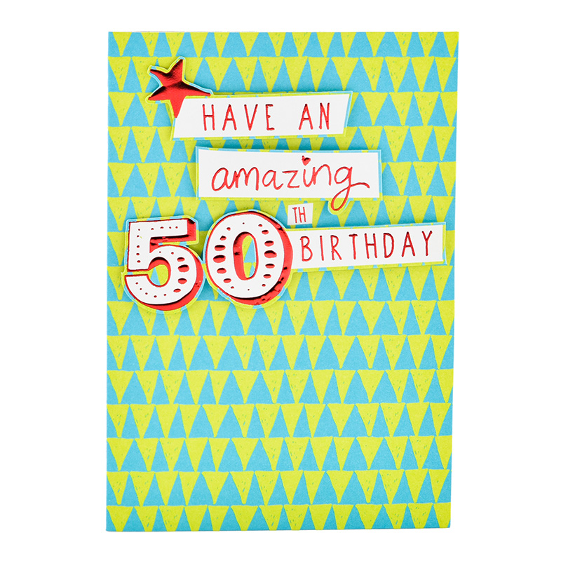 Age 50 Birthday Male Amazing