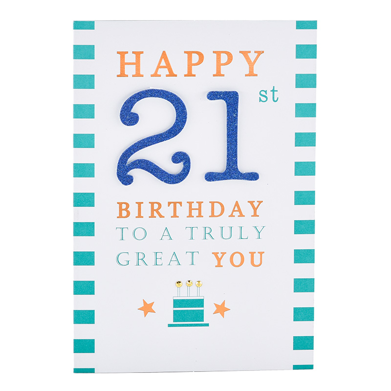 Age21 Birthday Male Truly Great