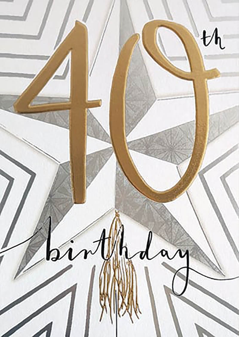 Apricot: Age 40 M Star Tassle