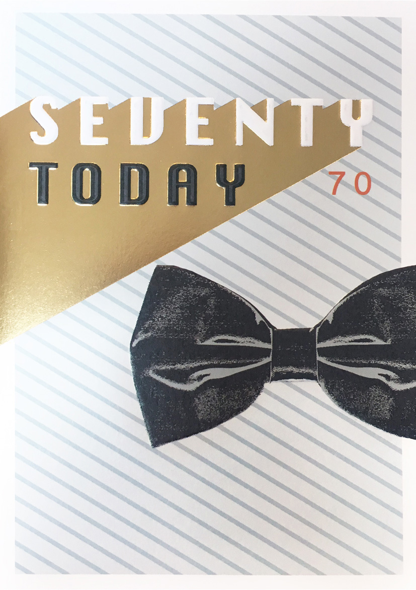 Louise Tiler: Age 70 Male Birthday