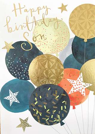 Louise Tiler: Birthday Son Balloons