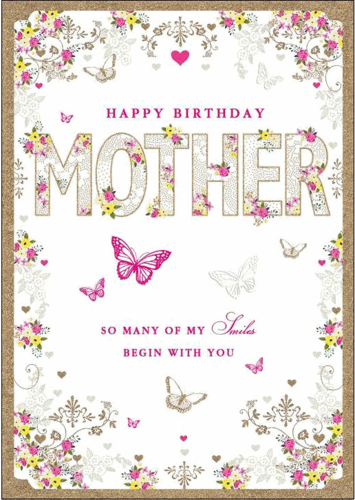 Pizazz: Happy Birthday Mother