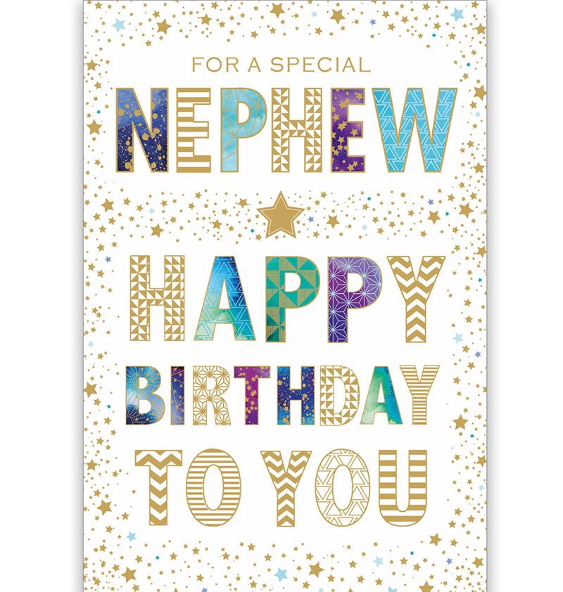 Pizazz For Men: Neph Birthday Text