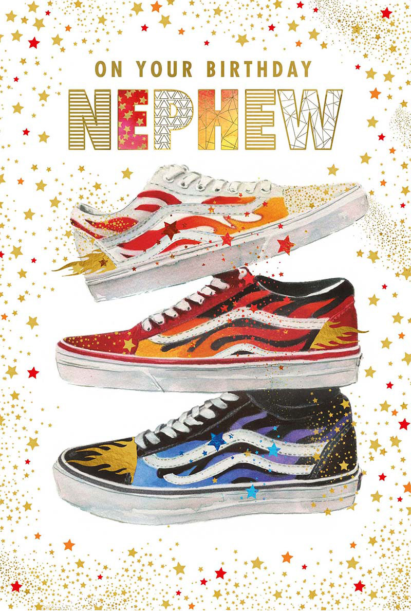 Pizazz For Men: Birthday Nephew Shoe