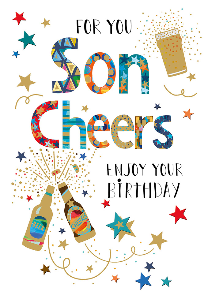 Party Time: Son Cheers Birthday