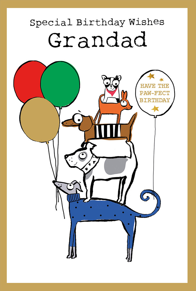 Doodle: Grandad Pawfect Birthday