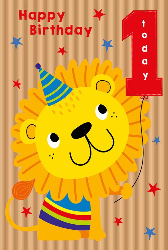 Age 1 Boy Lion