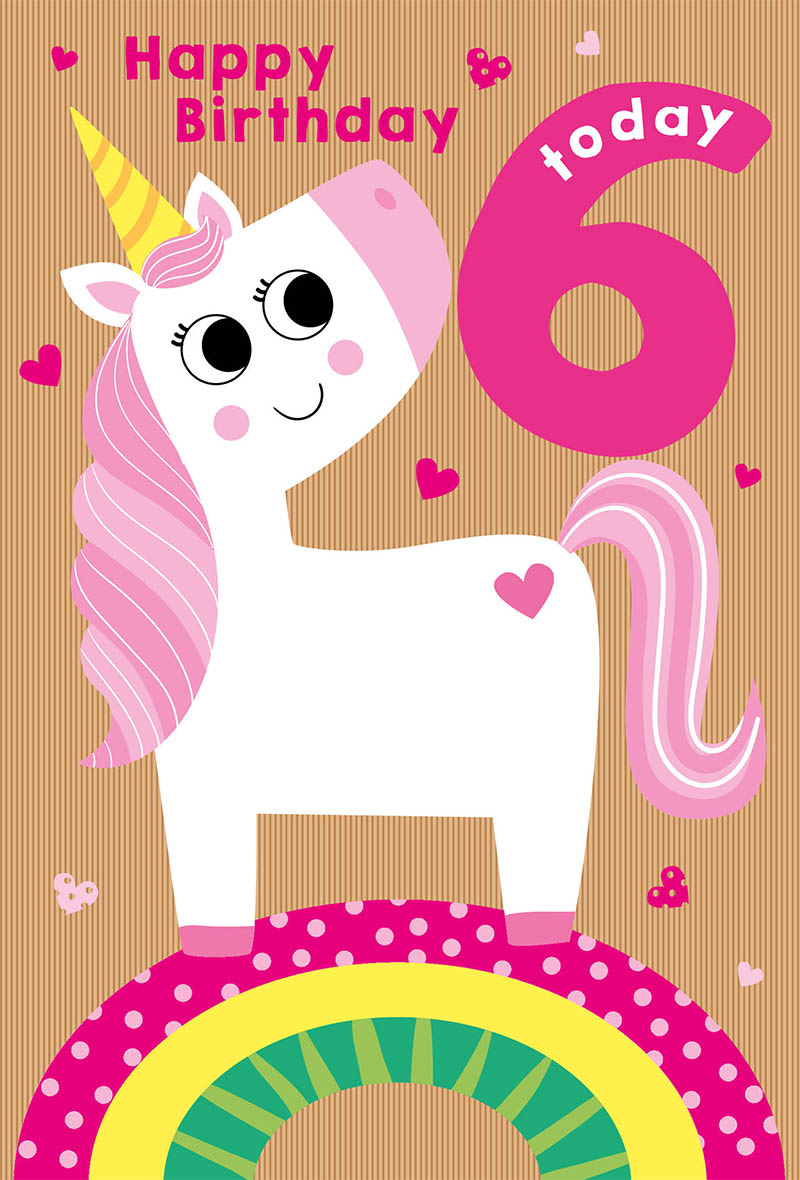 Age 6 Girl Unicorn