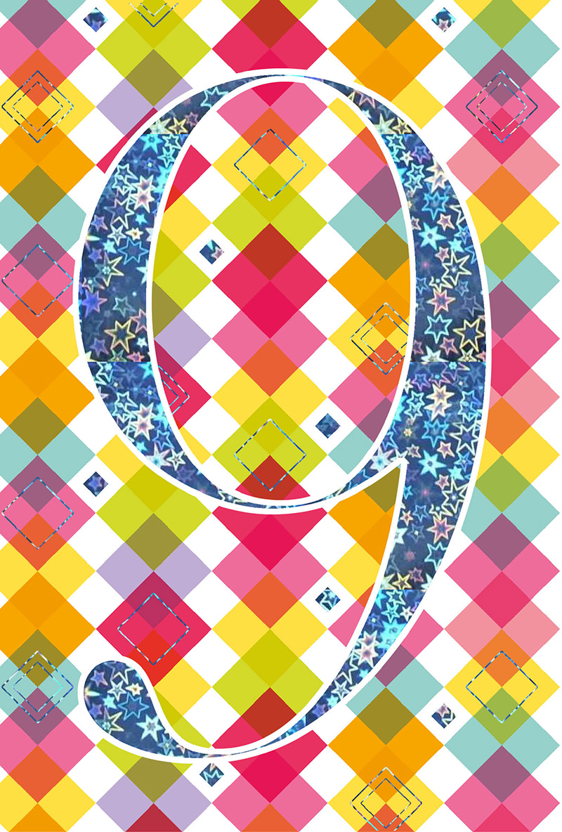 Quiney: Age 9 Girl Diamonds