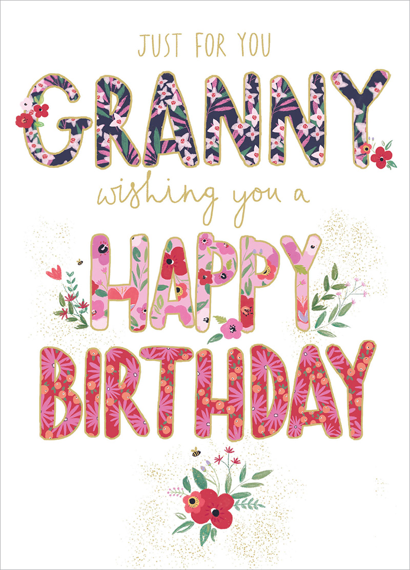 Mulberry: Granny Happy Birthday