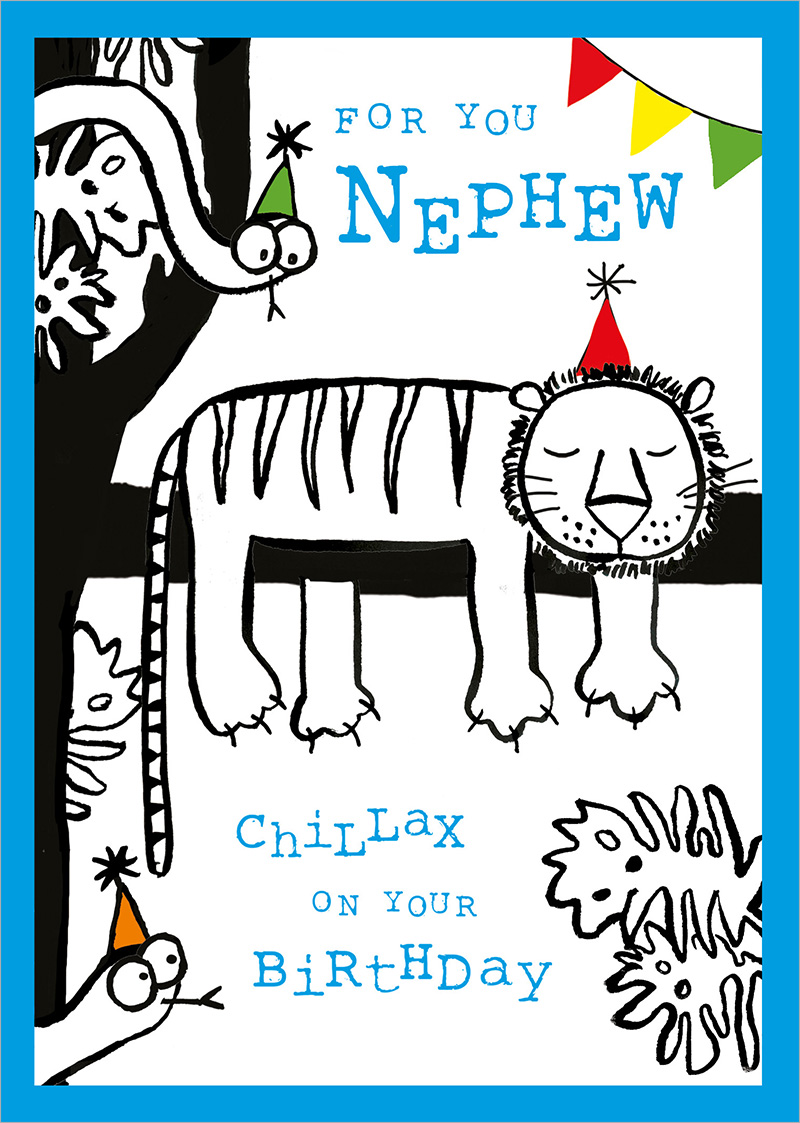 Doodle: Nephew Chillax Birthday