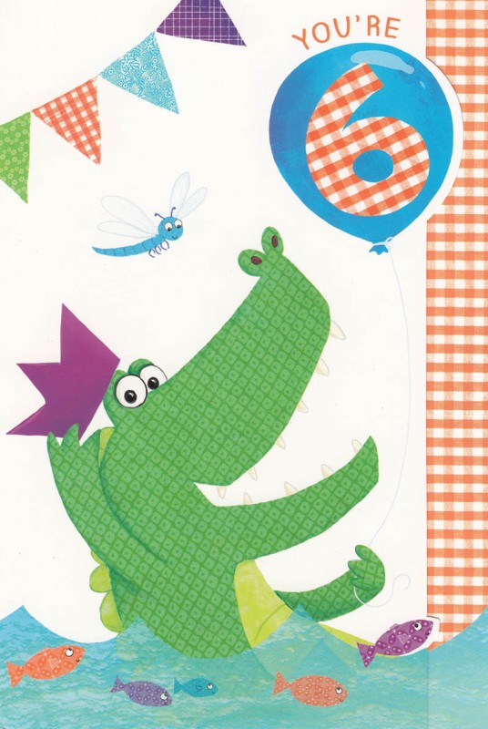 Age 6 Crocodile