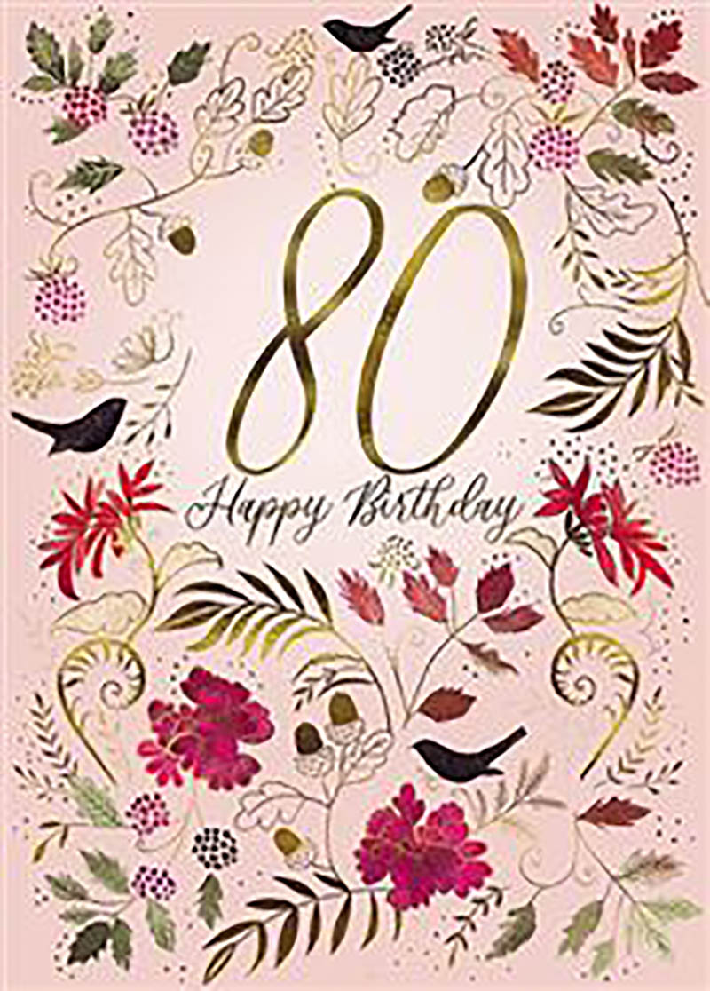 Fable: Age 80 Fem Berry Floral