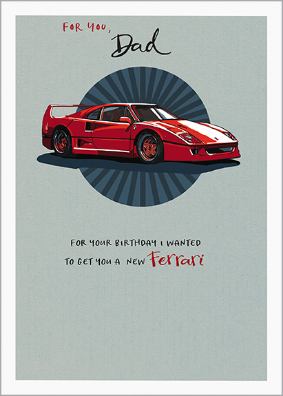 Dad Birthday Ferrari Toolkit