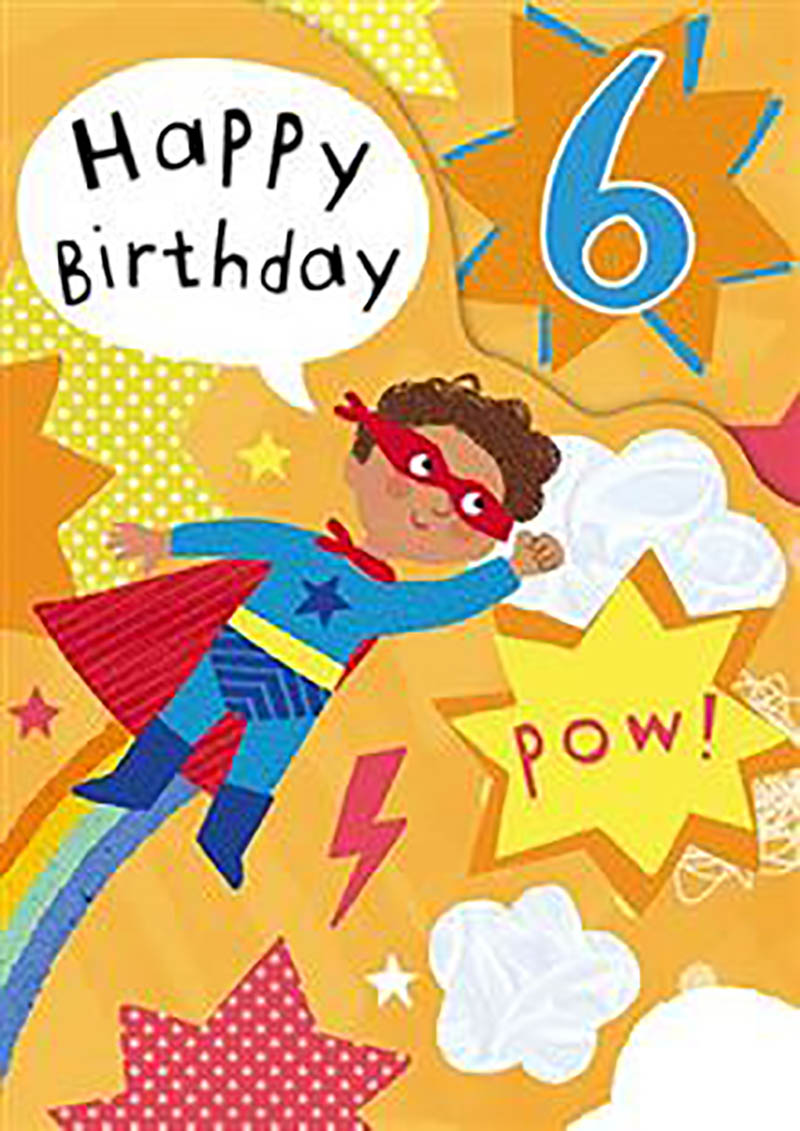 Zoo Bop: Age 6 Boy Superhero
