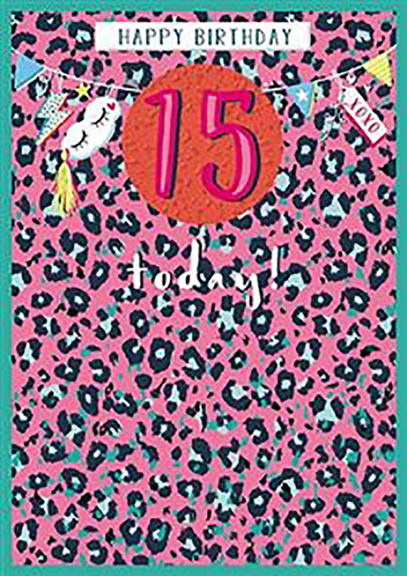 Oh Hey: Age 15 Girl Bunting