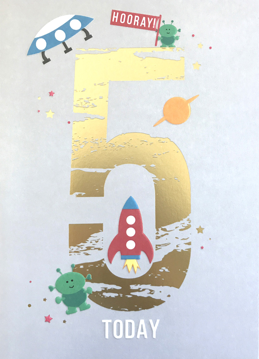 Apollo: Age 5 Boy Space