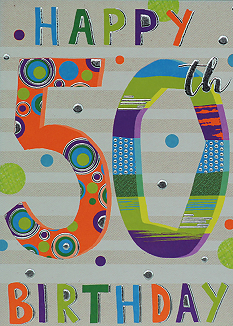 Bangers: Age 50 Male Neon