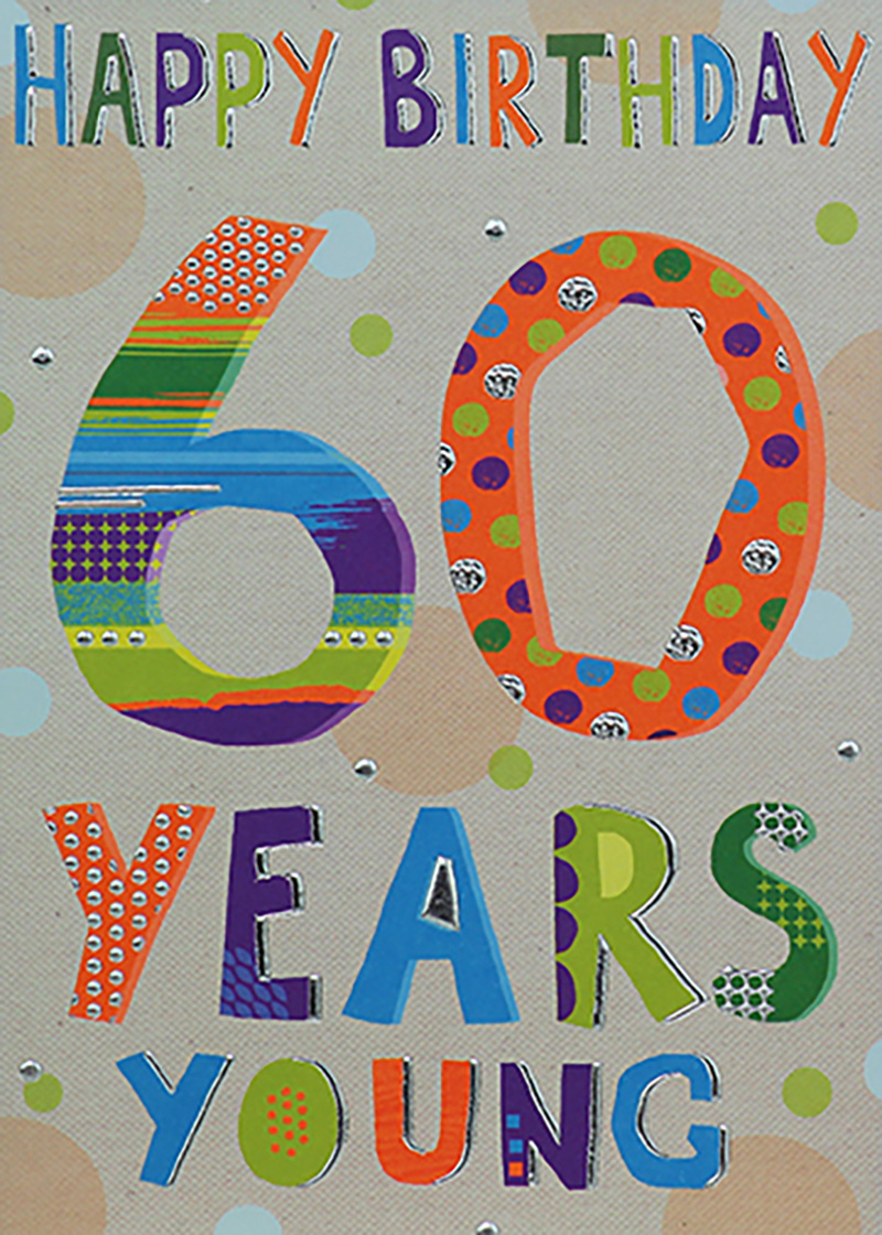 Bangers: Age 60 Male Neon