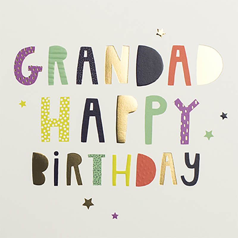 High Five: Grandad Happy Birthday