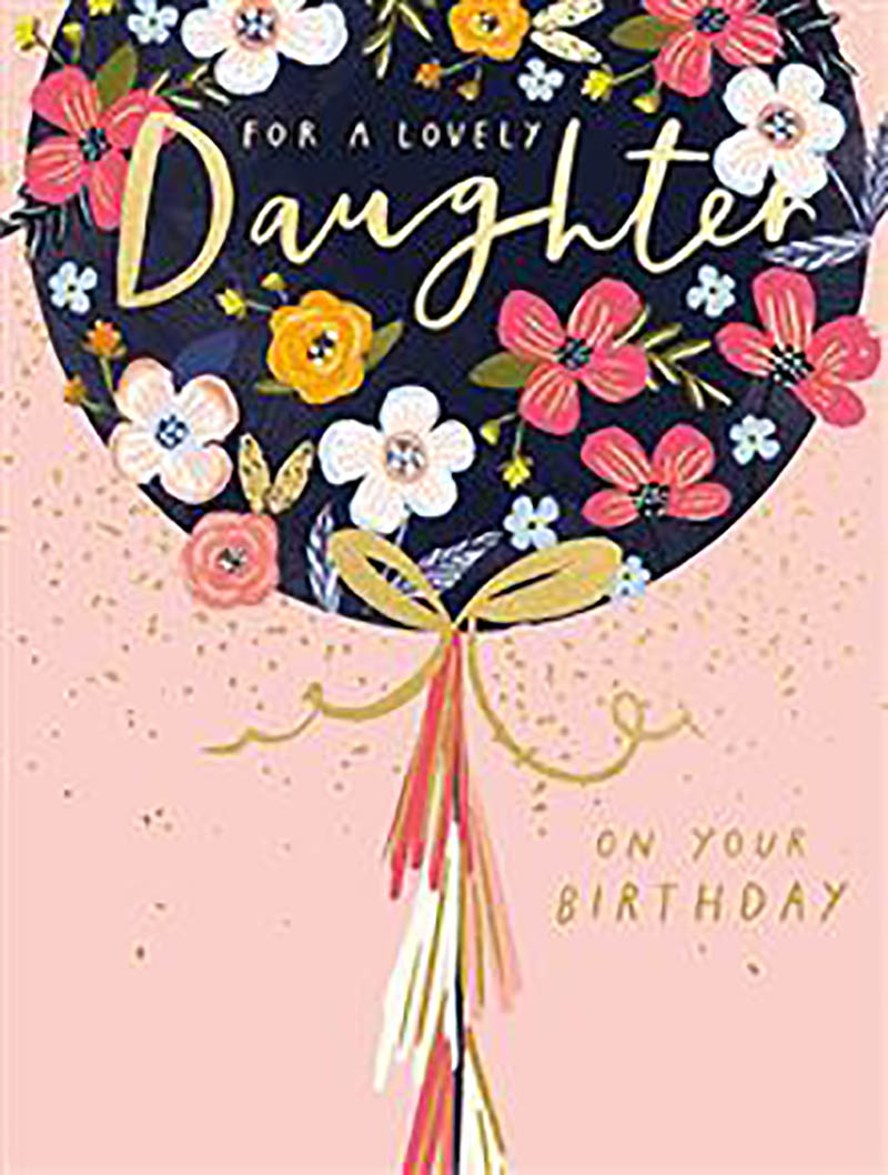 Petal Bloom: Daughter Birthday Balloon