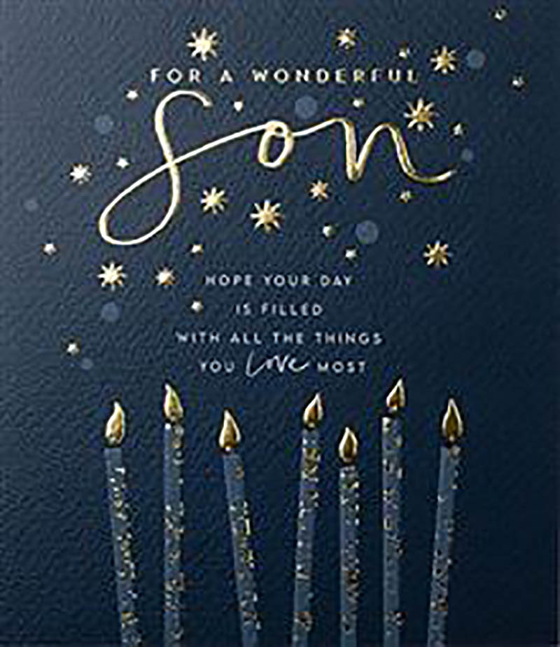 Reflections: Son Birthday Candles