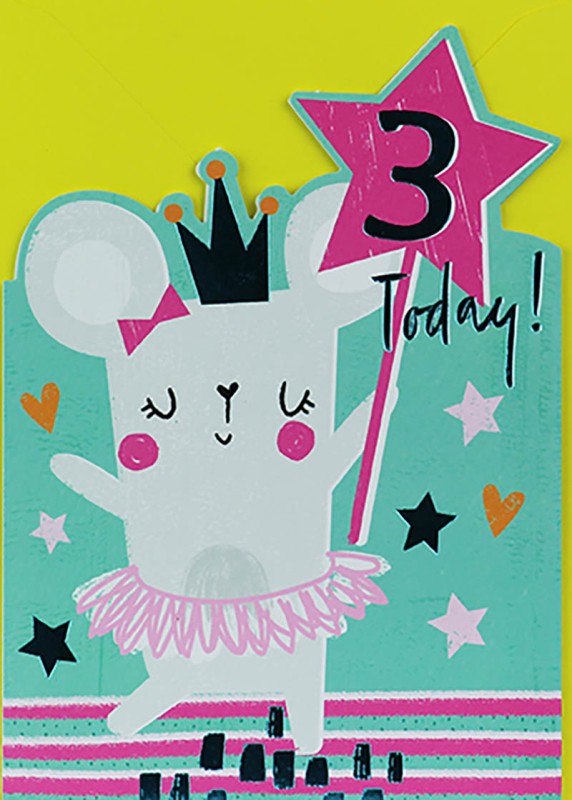 Age 3 Girl Ballerina Mouse